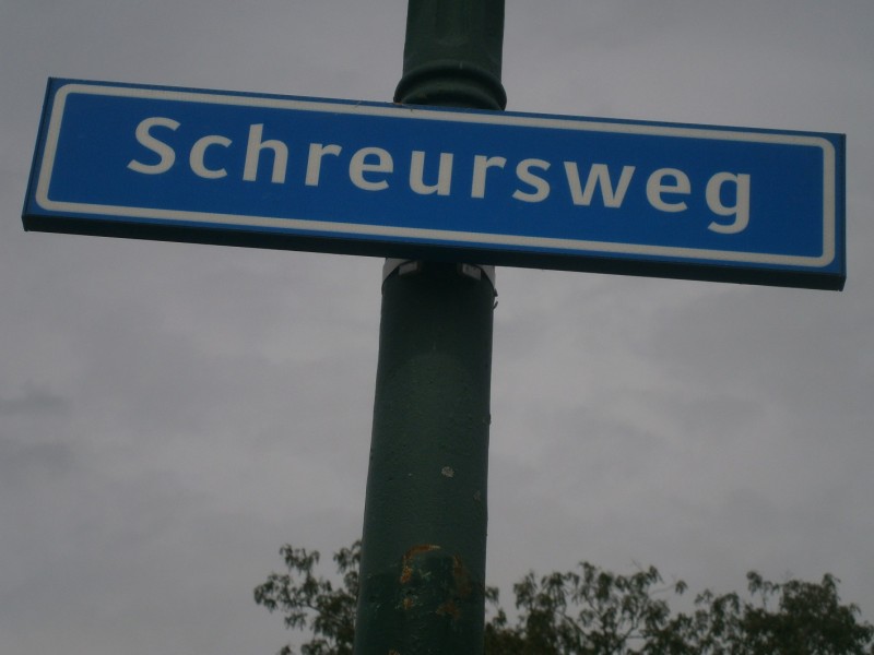 Schreursweg straatnaambord.JPG