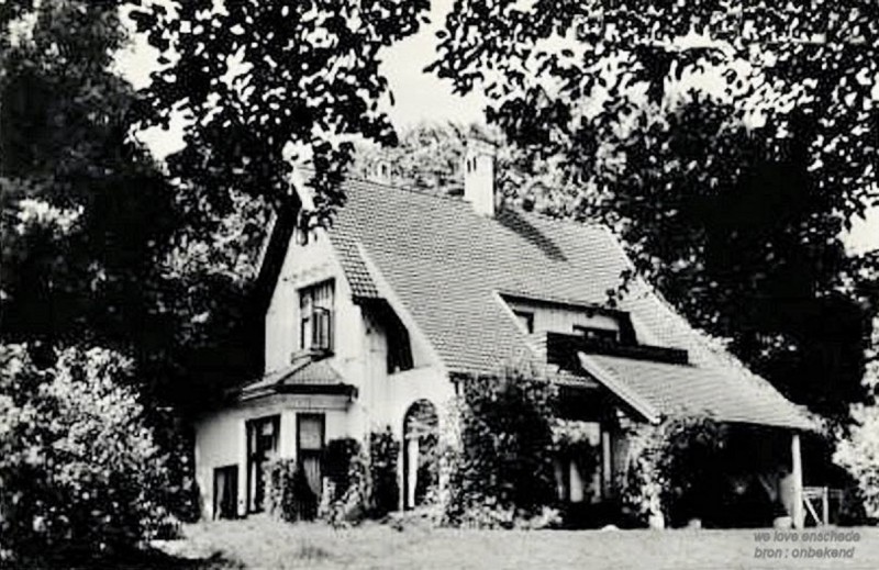 Oldenzaalsestraat Lonneker met villa Ijzerhaar..jpg