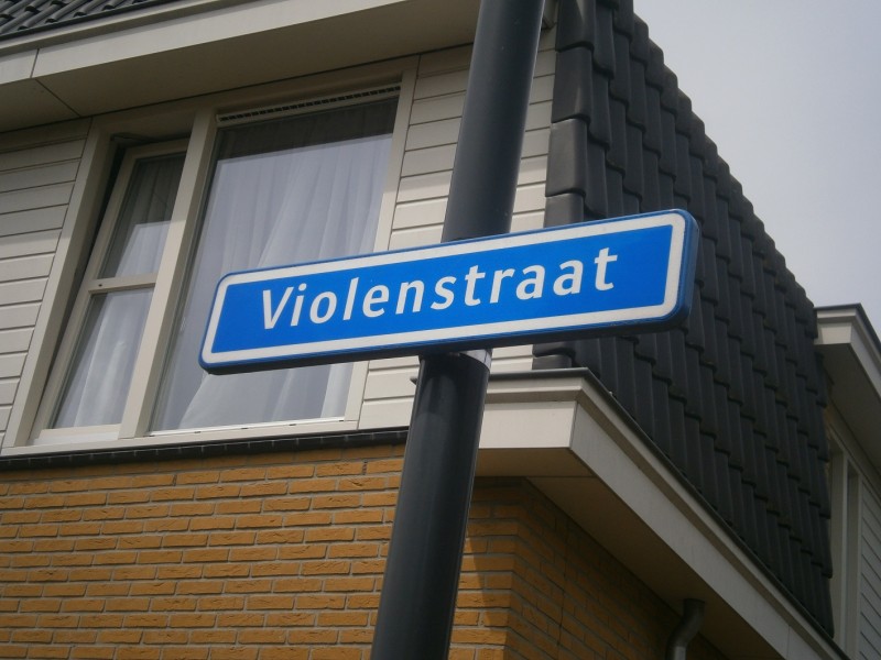 Violenstraat straatnaambord.JPG