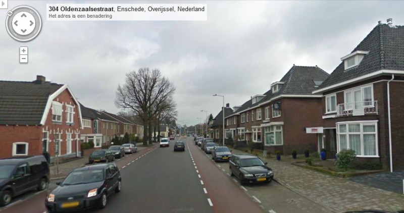 Oldenzaalsestraat (stad uitwaarts) net voorbij de Puttenkampstraat.JPG