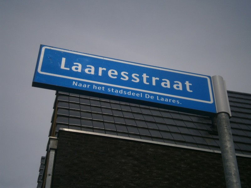 Laaresstraat straatnaambord.JPG