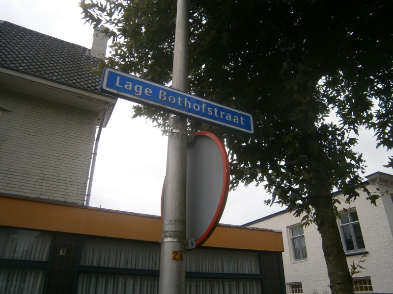 Lage Bothofstraat straatnaambord.JPG