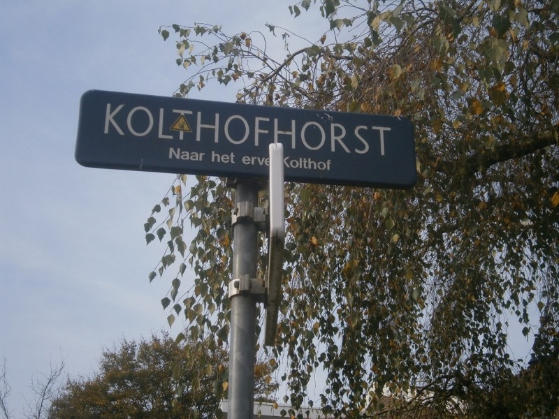 Kolthofhorst straatnaambord.JPG