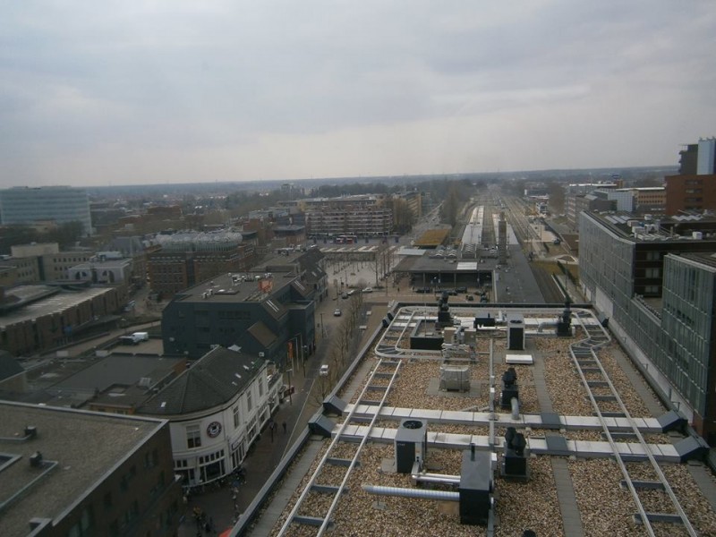 Willem Wilminkplein uitzicht vanuit Intercity Hotel stationsplein 25-3-2018 .jpg