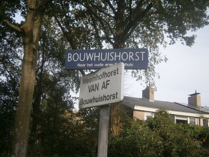 Bouwhuishorst straatnaambord.JPG