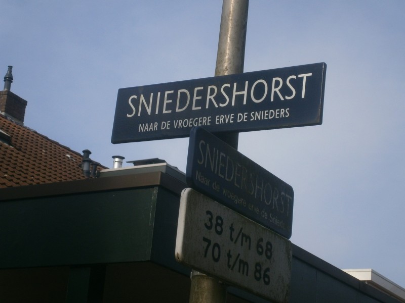 Sniedershorst straatnaambord.JPG