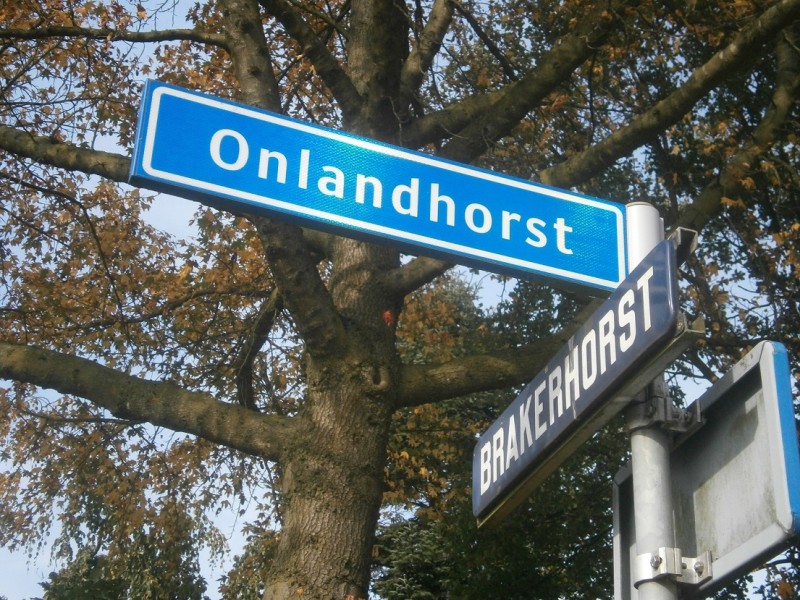 Onlandhorst straatnaambord.JPG