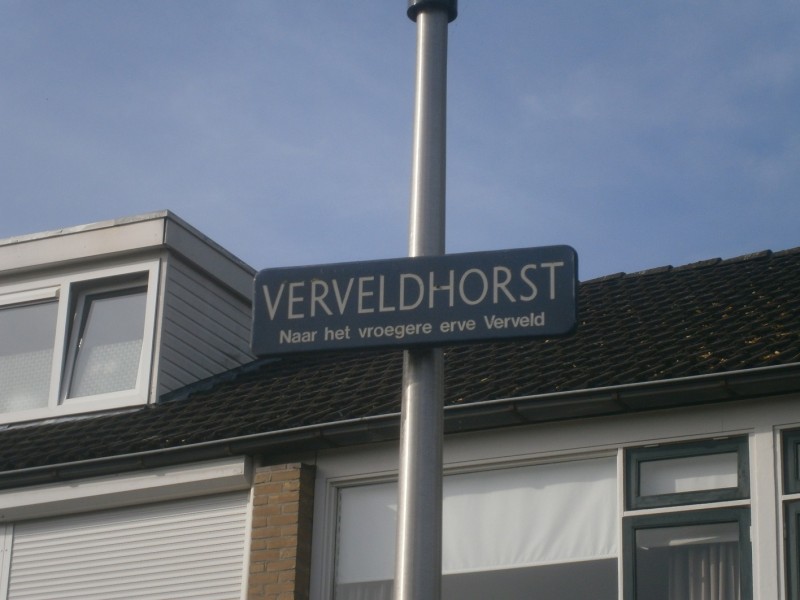 Verveldhorst straatnaambord.JPG