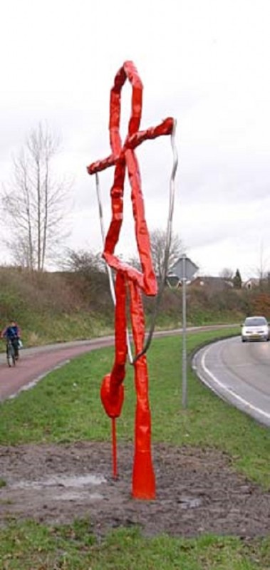 Broekheurnering, thv de Koppelboerhoek kunstwerk Spelend meisje (2).jpg