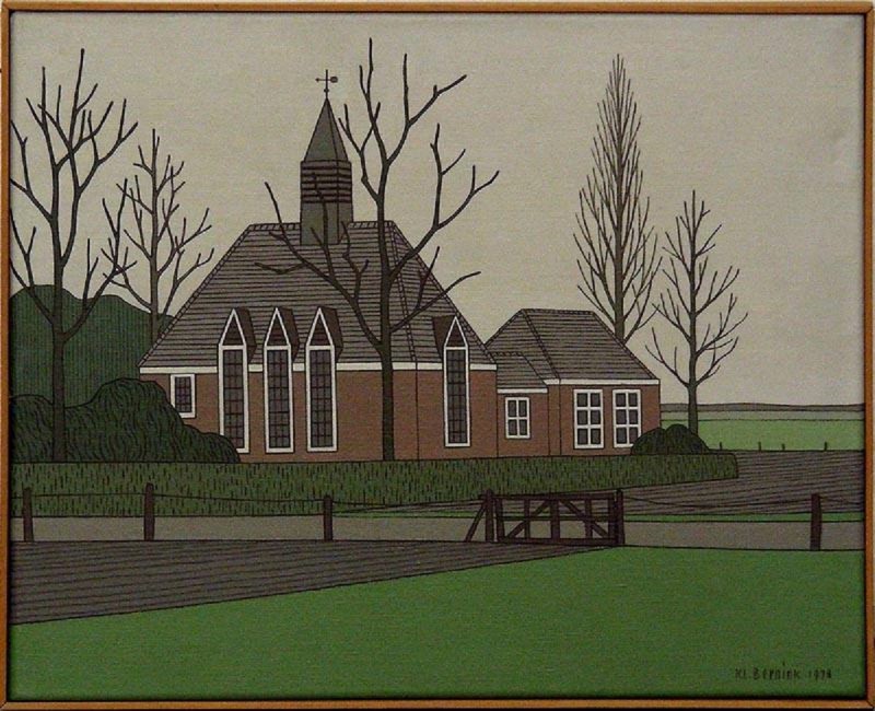 Twekkelerweg 110 Johannes kerk schilderij Klaas Bernink.jpg