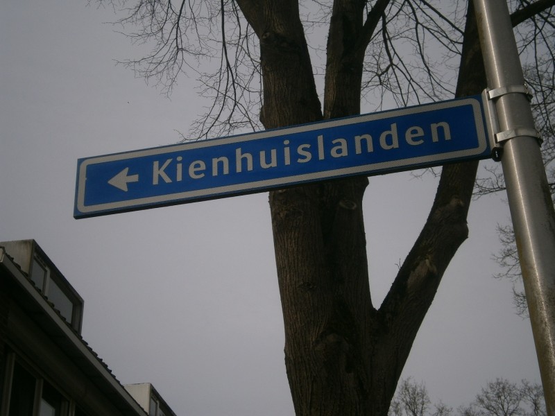 Kienhuislanden straatnaambord.JPG