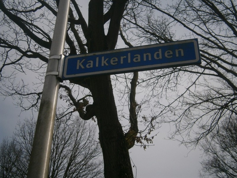 Kalkerlanden straatnaambord.JPG