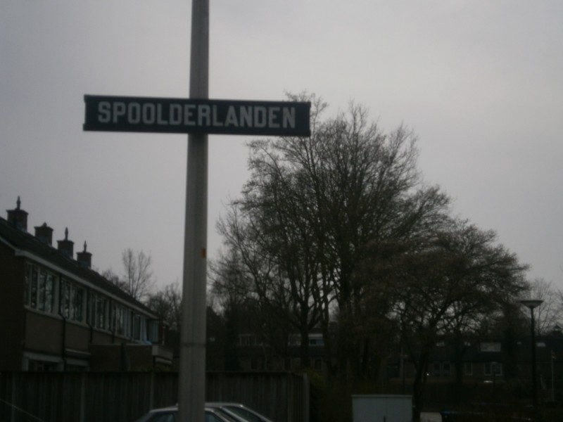 Spoolderlanden straatnaambord .JPG