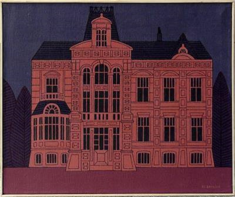 Hengelosestraat Molenstraat villa Kleiboer.schilderij Klaas Bernink.jpg