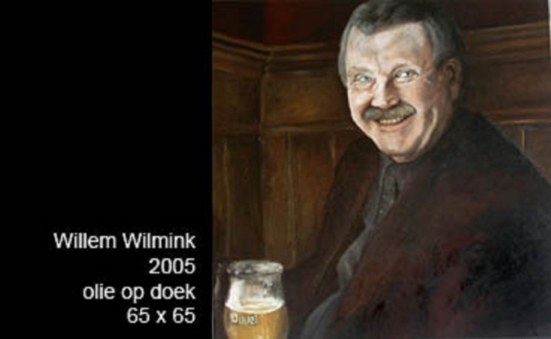 Willem Wilmink cafe Bolwerk Duvel bier.jpg