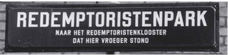 Redemptoristenpark straatnaambord.jpg