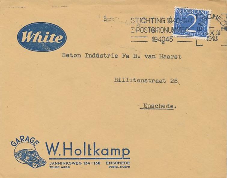 Janninksweg 134-138 Garage W. Holtkamp brief 1948.jpg