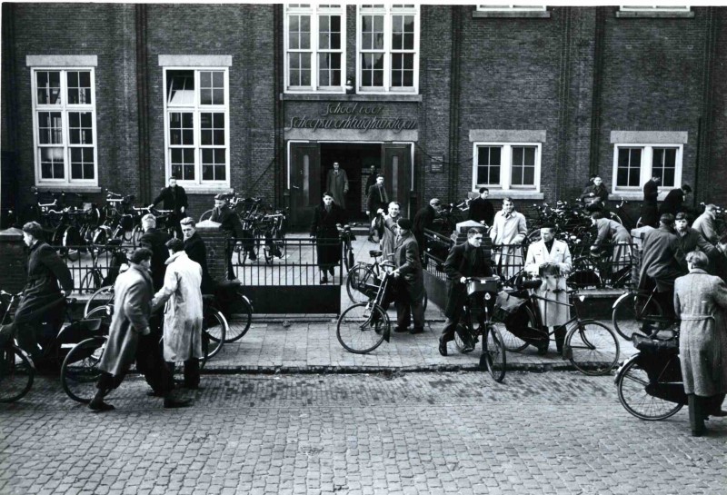 Boddenkampstraat, School voor scheepswerktuigkundigen en M.T.S. in Ambachtsschool, Datering 1960.jpg