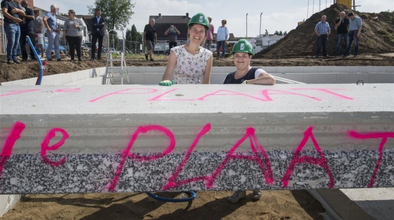 Negentig nieuwe, sociale huurwoningen worden er gebouwd aan de Delistraat op 't Getfert. Geheel gasloos.jpg