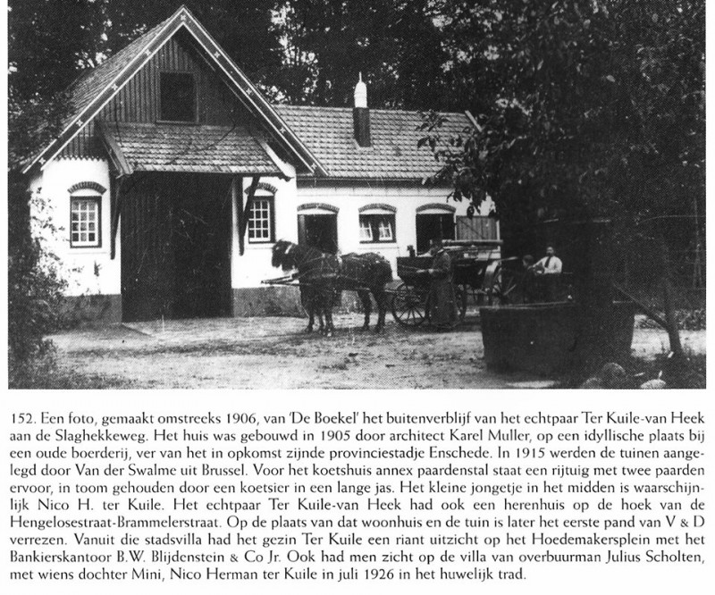 Slaghekkeweg De Boekel ca 1906 buitenverblijf van echtpaar Ter Kuile Van Heek.jpg