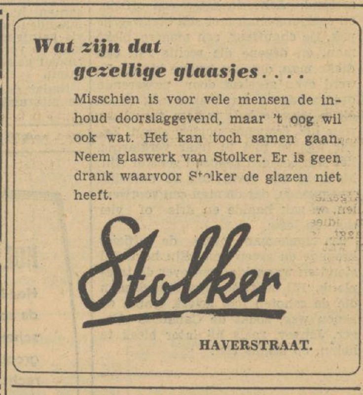 Haverstraat Stolker advertentie Tubantia 3-10-1951.jpg