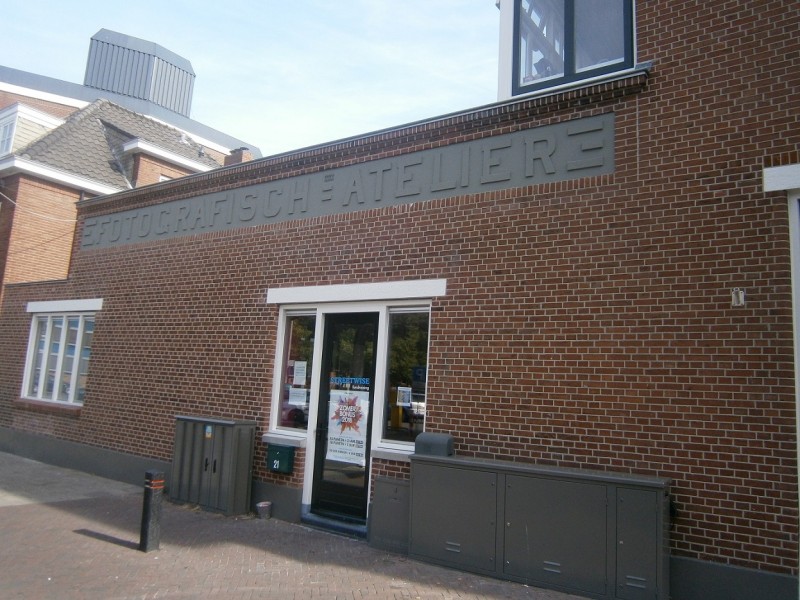 Nijverheidstraat vroeger pand Weise Fotegrafisch atelier.JPG