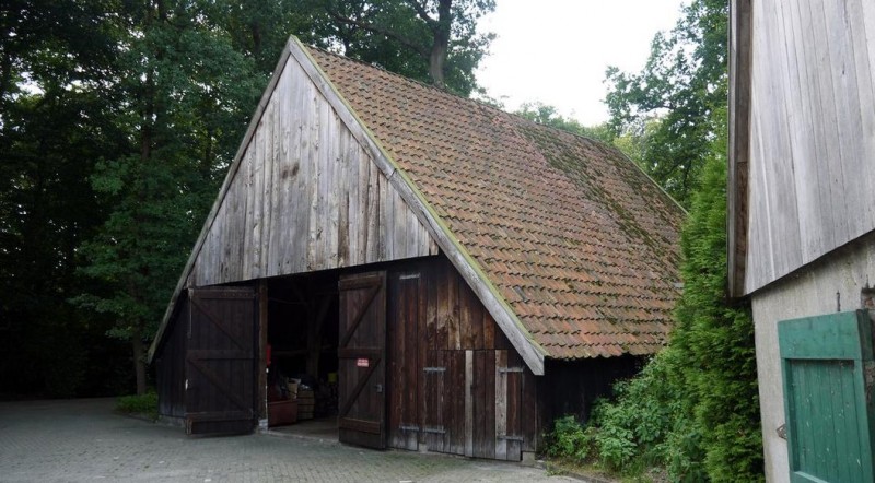 Haimersweg 225 vakwerkschuur rijksmonument.JPG