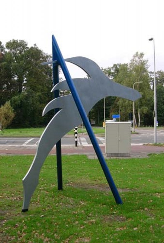 Oldenzaalsestraat, ter hoogte van de Kotkampweg kunstwerk De Binding van Henk Maassen (2).jpg