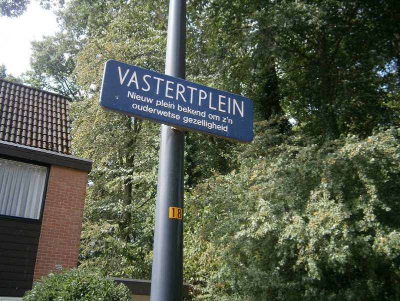 Vastertplein straatnaambord.JPG