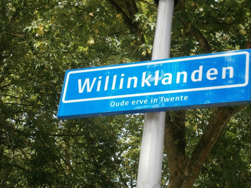 Willinklanden straatnaambord.JPG