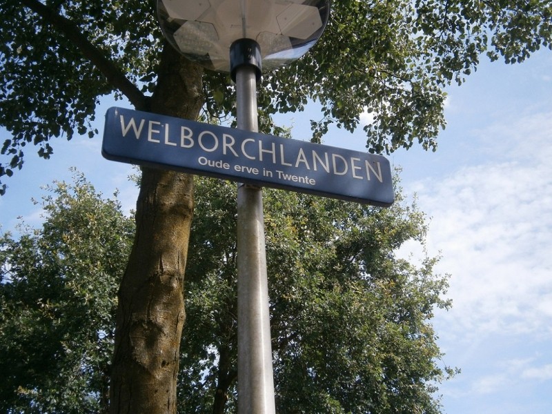 Welborchlanden straatnaambord.JPG