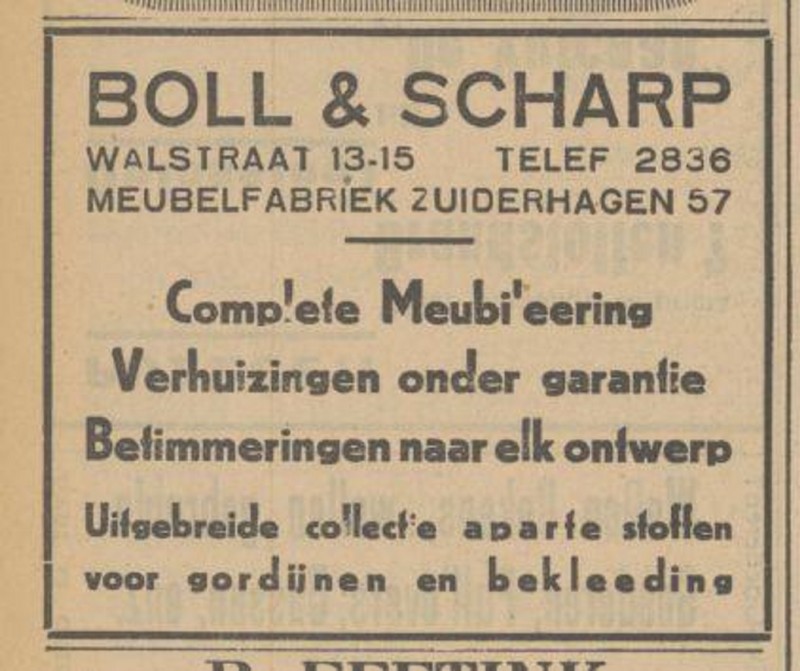 Zuiderhagen 57 Meubelfabriek Boll & Scharp advertentie Tubantia 13-11-1934.jpg