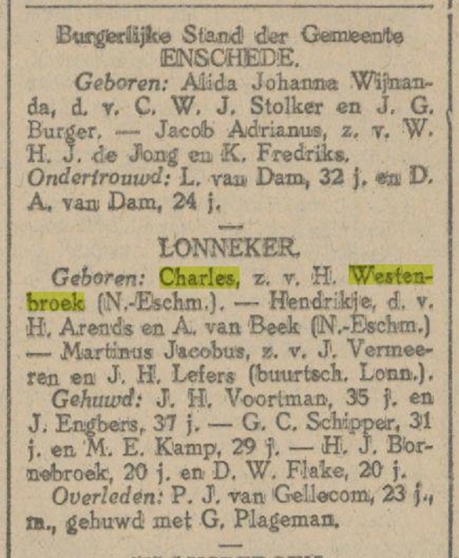 Charles Westenbroek geboren Lonneker aug. 1919.jpg