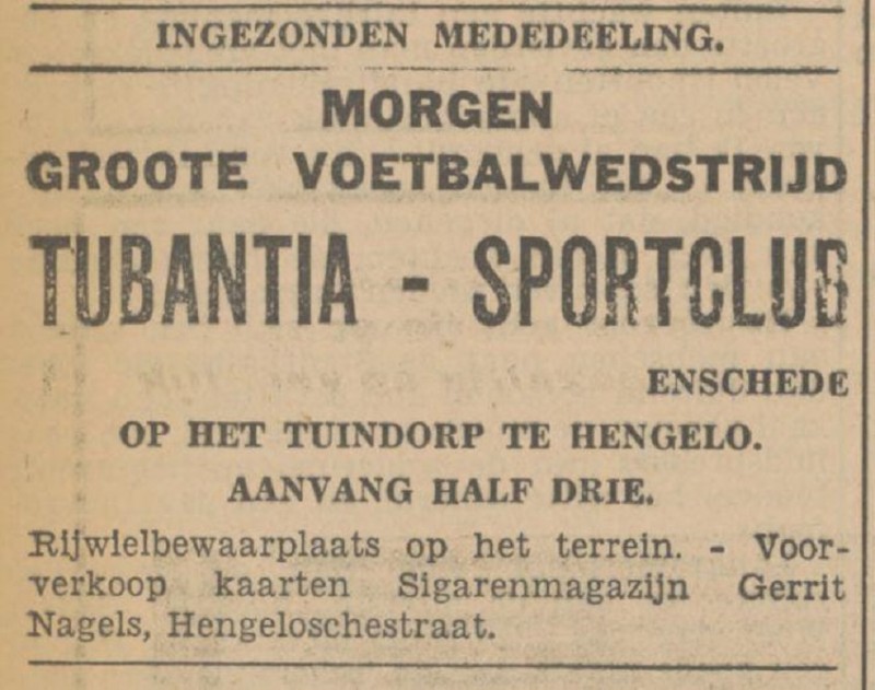 Hengelosestraat 58 Sigarenmagazijn Gerrit Nagels advertentie Tubantia 15-2-1936.jpg