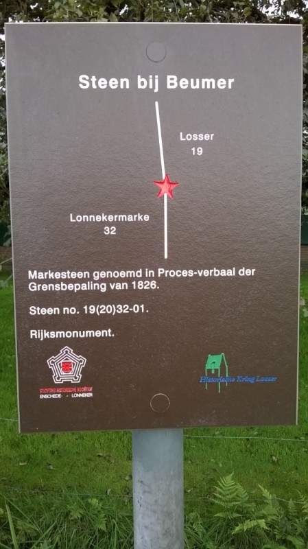 Penninkskottenweg Markesteen Lonnekemarke Losser Steen bij bij Beumer infobord.jpg