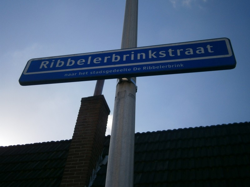 Ribbelerbrinkstraat straatnaambord.JPG