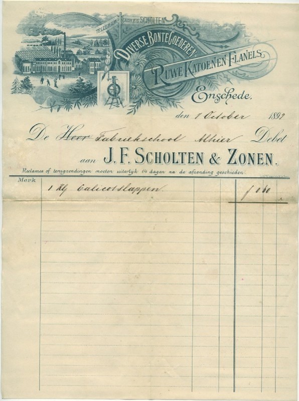 Haajsbergerstraat J.F.Scholten & Zonen factuur 1899.jpg