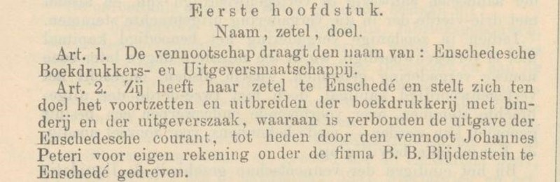 Enschedesche Boekdrukkers- en Uitgeversmaatschappij krantenbericht Nederlandsche staatscourant 5-2-1902.jpg