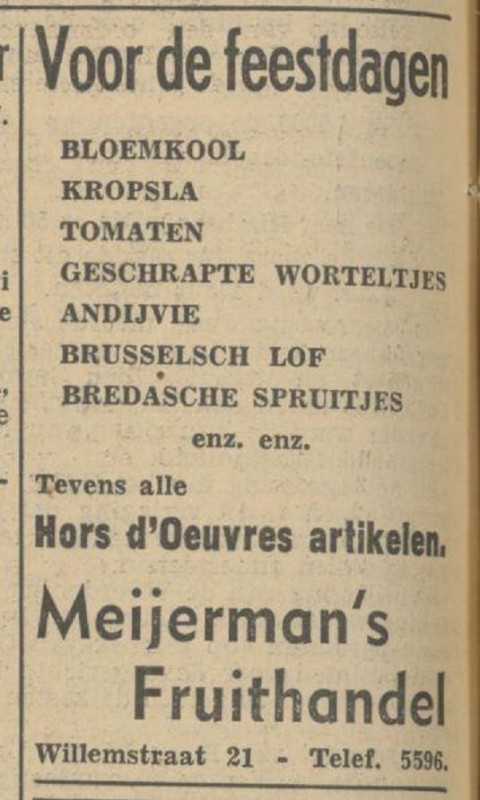 Willemstraat 21 Meijerman's Fruithandel advertentie Tubantia 23-12-1936.jpg