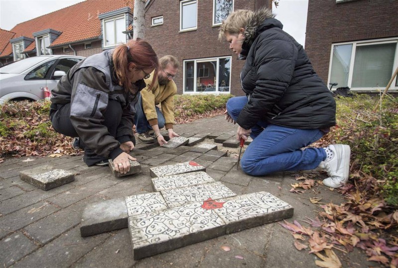 Buren willen geheim straatkunstwerk van Kees Ketting terug.jpg