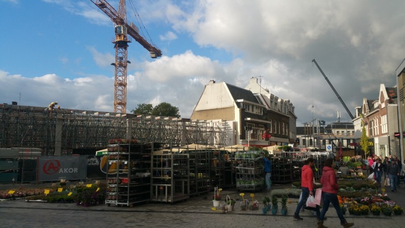 Kalanderstraat hoek van Heekplein verbouwing na sloop Hofpassage okt. 2016.jpg