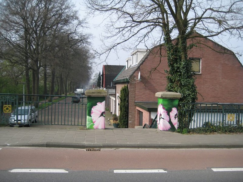 Oosterstraat beschilderde trafokasten op Edo Bergsmabrug.jpg