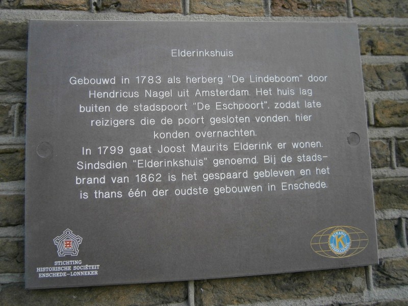 De Klomp 35 Elderinkshuis monumentenbord nr. 49.JPG