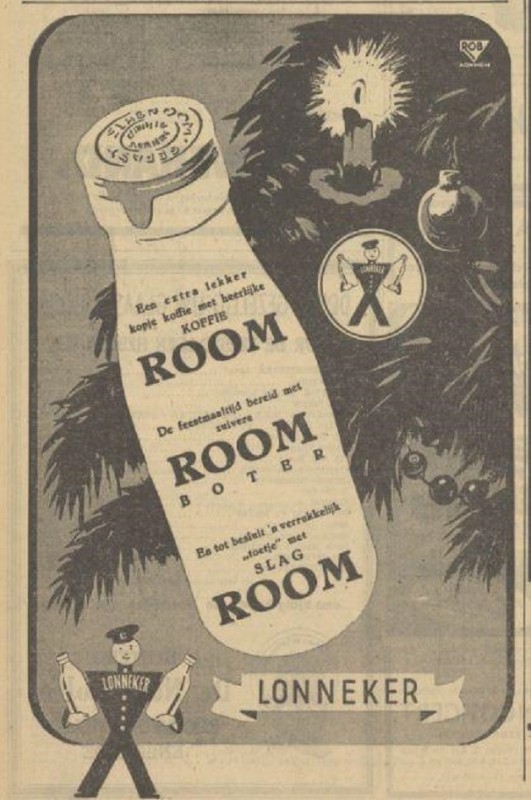 Lonneker melkinrichting kerstadvertentie Tubantia 22-12-1949.jpg