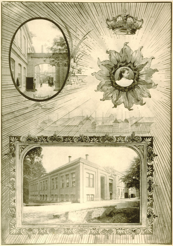 Hengelosestraat Heek, Gebr van - 1895 02 Hoofdingang Kantooen en Magazijnen.jpg