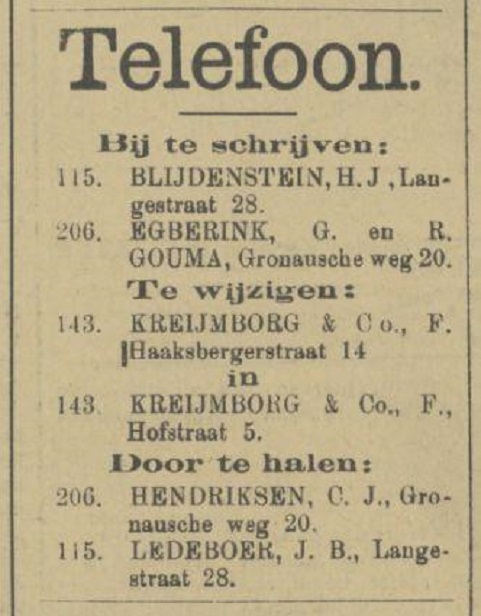 Langestraat 28 H.J. Blijdenstein advertentie Tubantia 15-8-1907.jpg