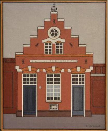 zwembad van heek schilderij.JPG