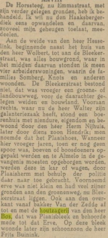 Haaksbergerstraat houtzagerij Bos krantenbericht Tubantia 11-5-1923.jpg