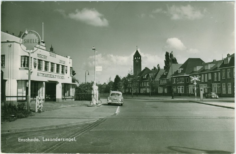 Lasondersingel ca 1960 Ford garage Fischer.jpg