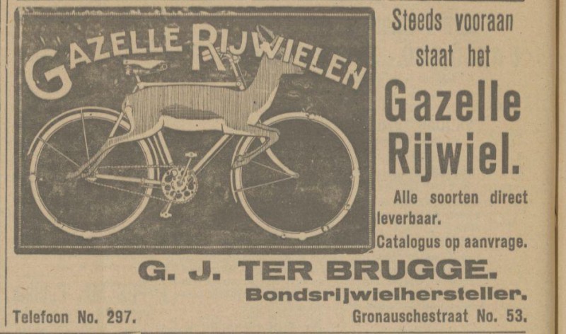 Gronausestraat 53 G.J. ter Brugge Bondsrijwielhersteller advertentie Tubantia 15-12-1917.jpg